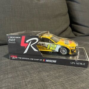 Ryan Blaney Racing Yellow Die-Cast NASCAR Car